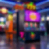 Overview of a 777 slot machine showcasing its vibrant design and features