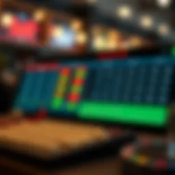 Dynamic betting calculator interface