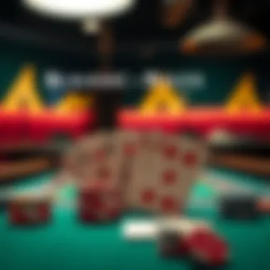 Basic Rules of Blackjack Explained An infographic illustrating the basic rules of blackjack gameplay