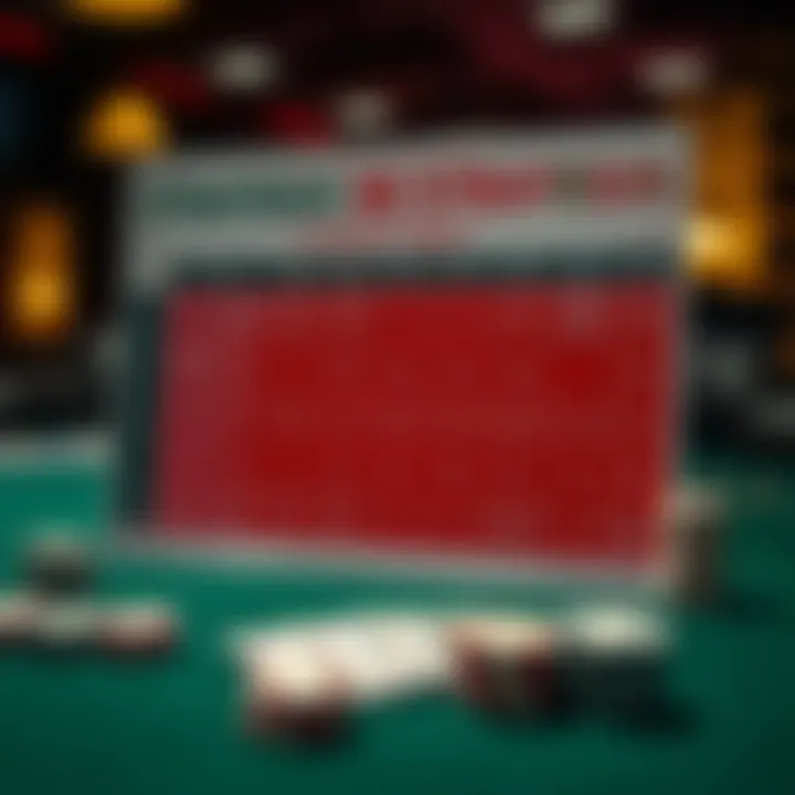 Strategic Insights into Winning at Blackjack A strategic chart displaying various blackjack strategies for players