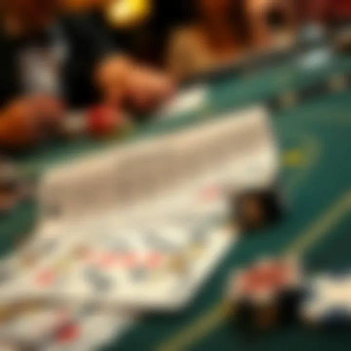 Strategic chart for Blackjack gameplay