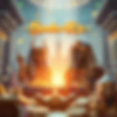 Visual representation of the bonus features in the Book of Ra game