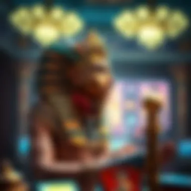 Illustration of strategies for playing Book of Ra effectively