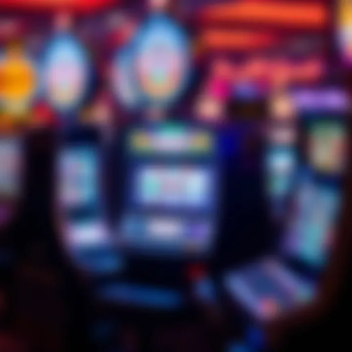 Variety of casino slot machines
