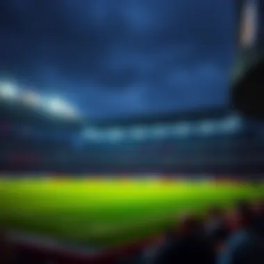 The Atmosphere at Crystal Palace's Home Ground Crystal Palace stadium under lights