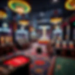 Overview of casino layout and structure