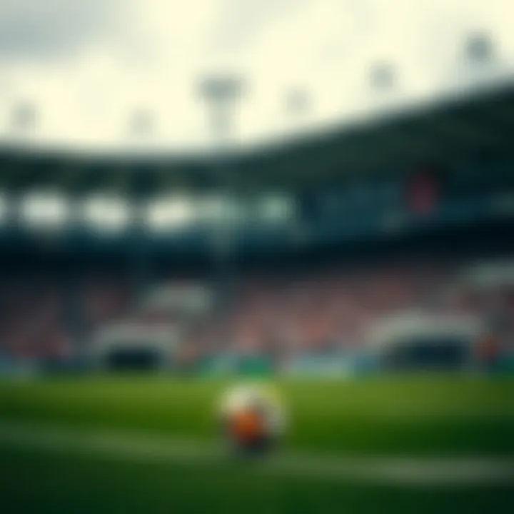 Football: The Heartbeat of English Sport A classic football scene in England