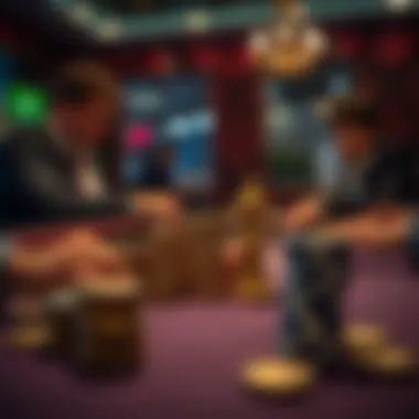 Conceptual illustration of expected costs in decision making