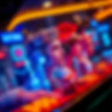 Visuals showcasing the evolution of game art in betting