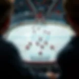 Detailed hockey strategy diagram