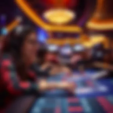 User enjoying a free casino experience