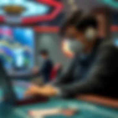 A visual representation of the legal landscape surrounding online gambling in South Korea