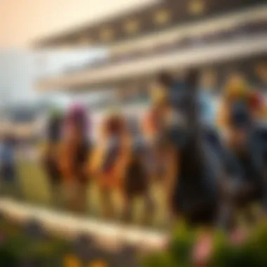 The Thrill of Live Horse Racing Live horse racing event showcasing excitement and strategy
