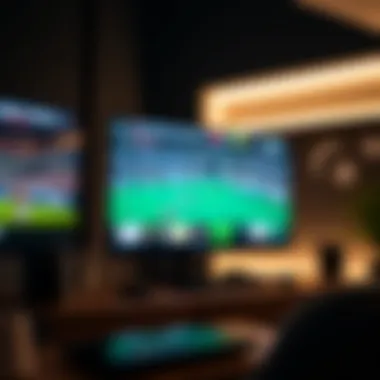 Streaming Service User Interface Live streaming service interface