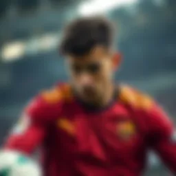 Nacho Fernandez in action during a match, showcasing his tactical skills on the field.