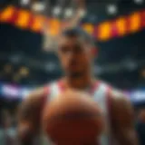 Illustration of NBA betting odds