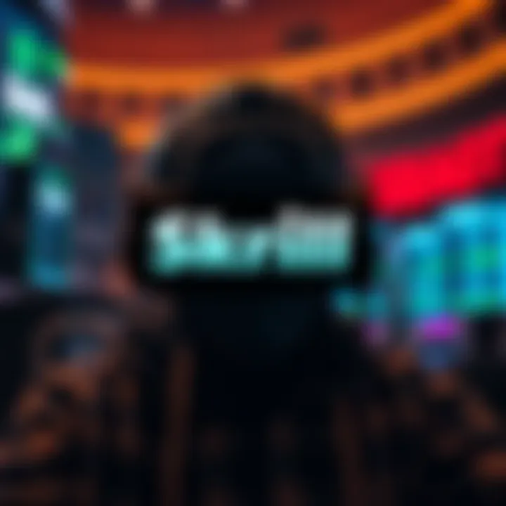 Visual representation of online betting environment