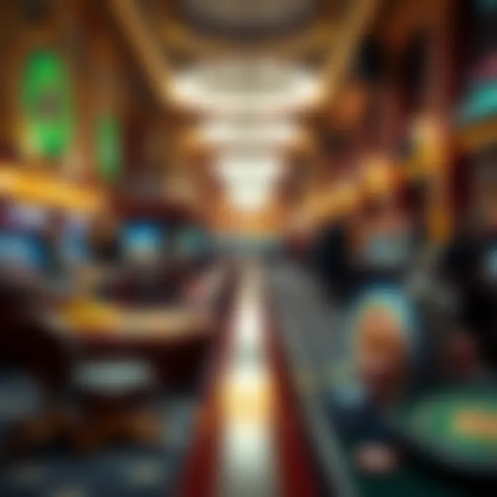 Historical timeline illustrating the evolution of casinos from traditional to online platforms.