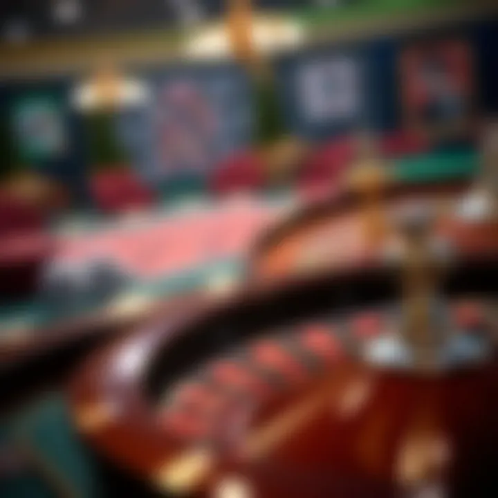 A strategic layout showcasing betting options and strategies for roulette