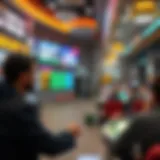 Dynamic betting environment showcasing various options