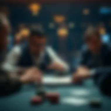 Strategic elements in poker gameplay