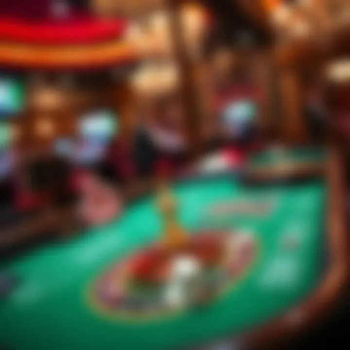 A collection of popular live dealer games such as blackjack and roulette.