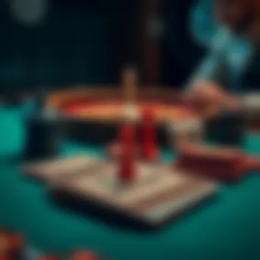 Betting Strategies Unveiled Strategic betting cards laid out on a table