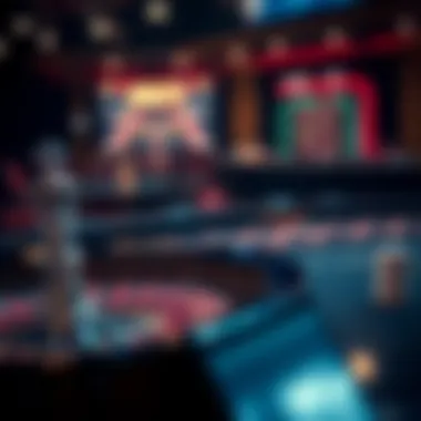 Online Roulette Experience A digital representation of online roulette gameplay