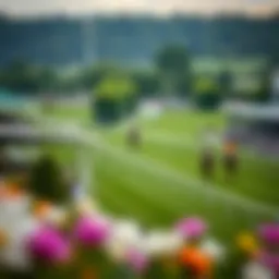 Historic Royal Ascot Racecourse view