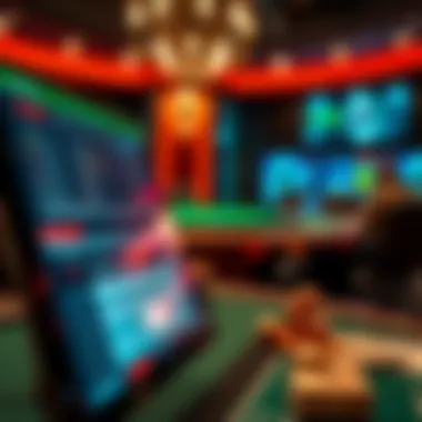 Secure online betting platform interface