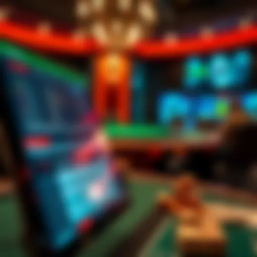 Secure online betting platform interface