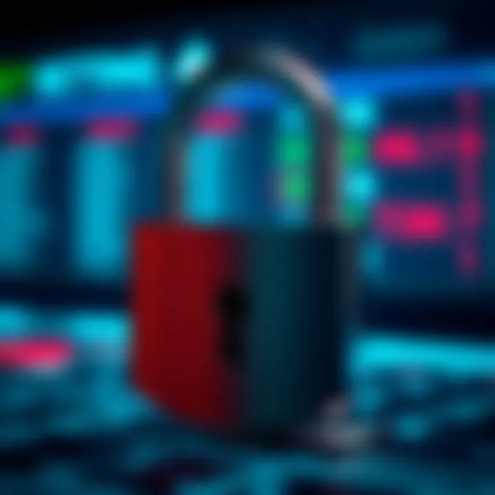 Safety in Online Betting A secure padlock symbolizing safety in online betting