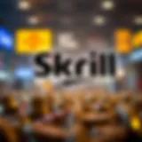 Skrill logo showcasing digital payment innovations
