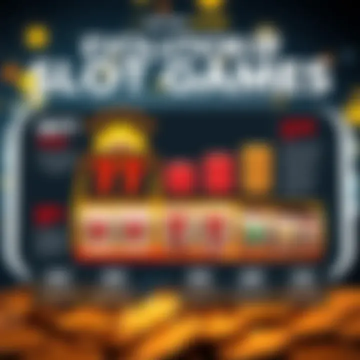 Infographic detailing the history and evolution of slot games