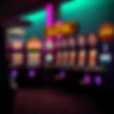 Diverse slot machine designs showcasing vibrant themes