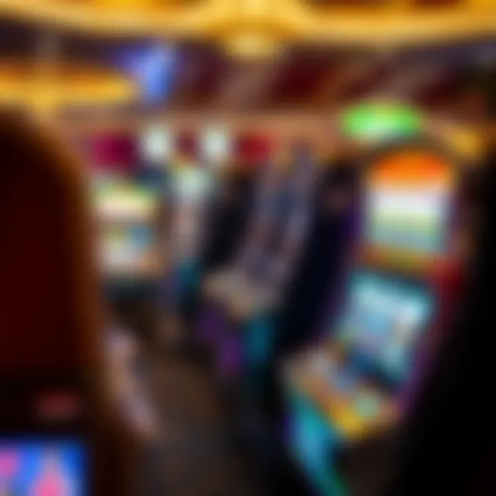 A variety of slot machine types available in casinos.