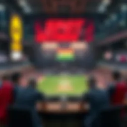 A complex diagram illustrating the dynamics of sports betting