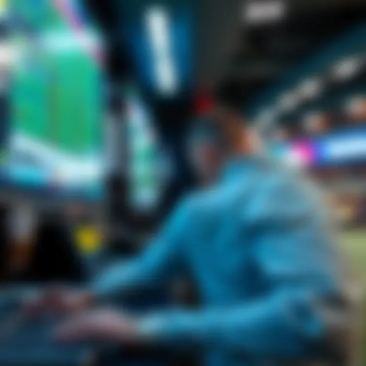 Visual representation of sports betting trends