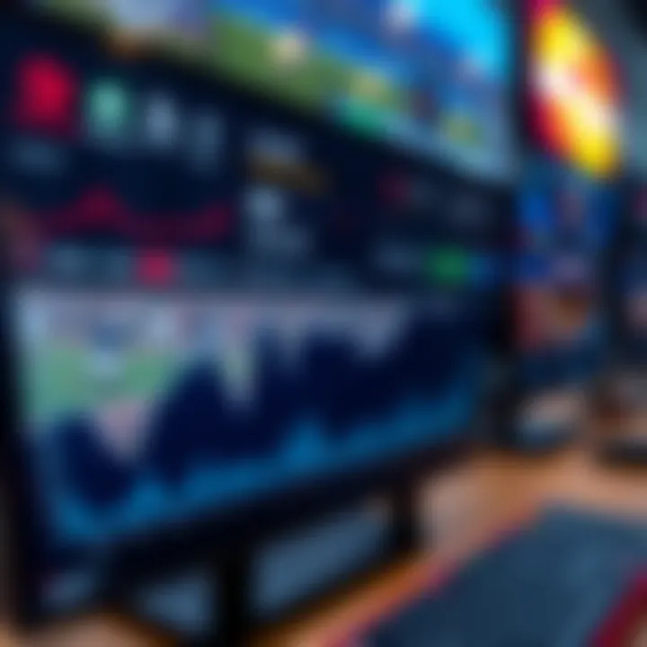 Graph illustrating market trends in sports streaming