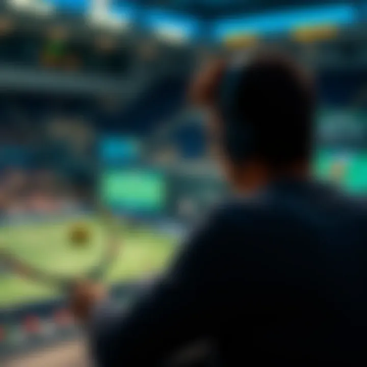 Connection between tennis streaming and sports betting