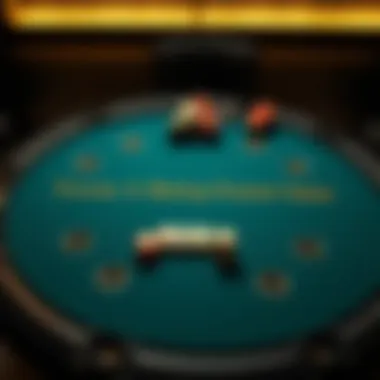 Overview of Texas Hold'em Poker Table