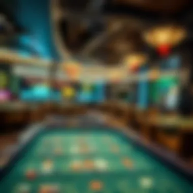 An engaging casino environment showcasing table games.