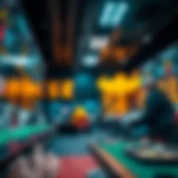 A dynamic sports betting scene highlighting various sports events.