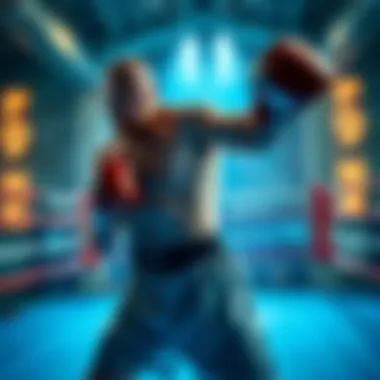 Tyson Fury showcasing his boxing stance