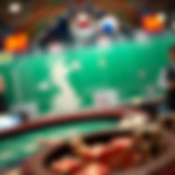 Infographic comparing UK and Korean betting markets